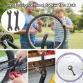5 PCS Bicycle Cone Spanner Hub Wrench Caon Steel Axle Hub Cone Wrench 13/14/15/16mm Open End Pedal Spanner Repair Tool. 