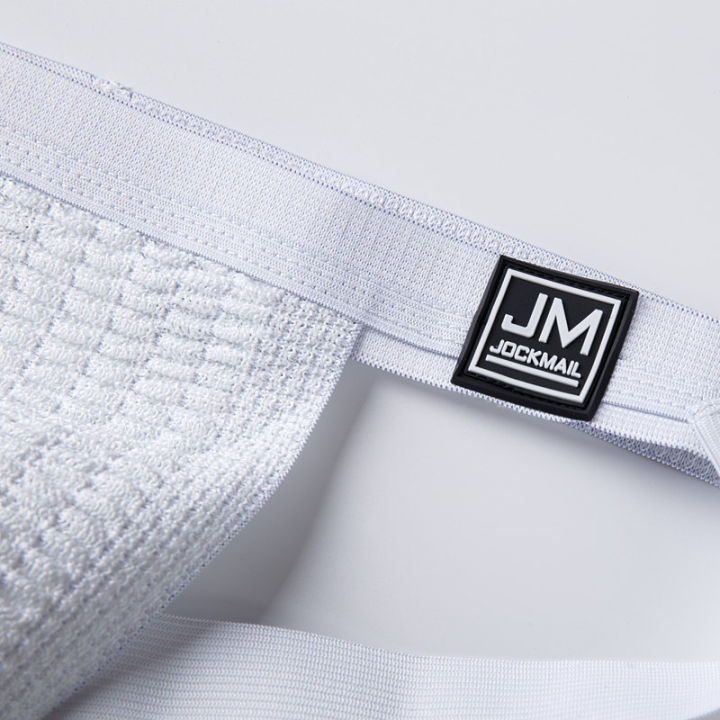 JOCKMAIL%20Fashion%20Sports%20Men%20Underwear%20Solid%20Color%20Low%20Waist%20Jockstraps%20Sissy%20Boy%20Tanga%20Bikini%20Party%20Wear%20Briefs%20-%20Image%204