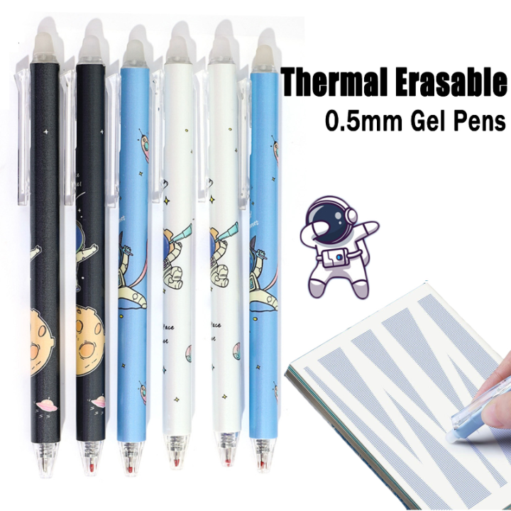1/6Pcs%20Cute%20Cartoon%200.5MM%20Erasable%20Pens%20Gel%20Ink%20Pens%20Student%20Stationery%20Office%20Writing%20Tool%20-%20Image%202