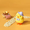 Wind Up Chicken Soft Wind Up Jumping Chicken. 