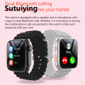 Sutuiying Luxury Lenuo 2023 S9 Ultra Smartwatch For Man Woman Fitness NFC Watch 9 BT Bluetooth Call Smart Watches For Apple Android. 