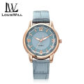 【Get the Perfect Fit】 LouisWill Women's Watch Fashion Quartz Movement Belt Watch Strap Watches Two-color Design Cutting Surface Elegant Design Watch Wristwatch With Luminous Pointer.