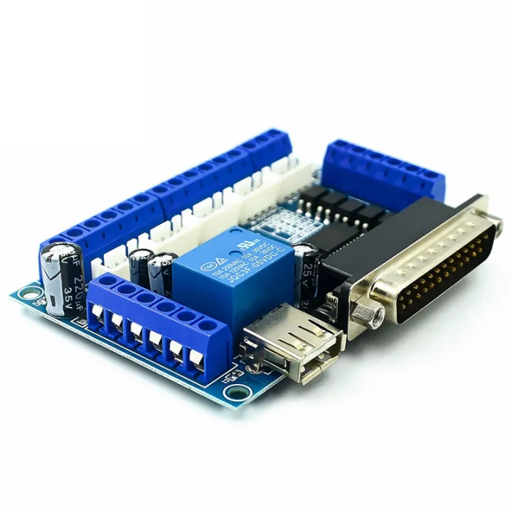 MACH3%20Interface%20Board%20CNC%205%20Axis%20with%20Optocoupler%20Adapter%20Stepper%20Motor%20Driver%20+%20USB%20Cable%20-%20Image%203