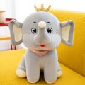 Crown Elephant Soft Toys Plush Toys Elephant Toys Best Kids Gift ( 70 cm) Soft Like Big Teddy Bear. 