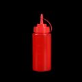 240Ml/480Ml Kitchen Plastic Squeeze Bottles Condiment Dispenser Ketchup Mustard Sauce Bottle With lid 1Pcs. 