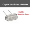 5 pcs of 16MHz Crystal Oscillator. 