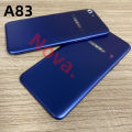 Battery Cover For Oppo A83 Back Case Rear Housing With Camera Lens Power Volume Button Cellphone Parts. 