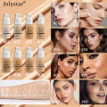 Julystar 10 Colours Matte Moisturising Finishing Foundation Waterproof Long Lasting No Makeup Removal Face Concealer Powder. 