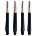 Ineverlefte 4pcs 45mm/35mm 2BA 360degree Spin Nylon and High Quality Aluminum Dart Shaft Plastic Dart Accessories. 