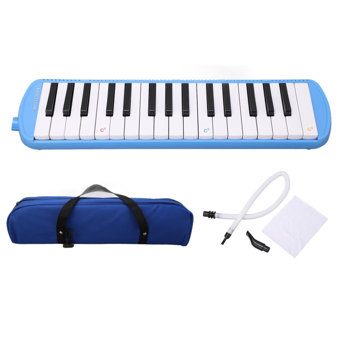 32 Keys Melodica with Soft Case – Portable Wind Piano Instrument for ...