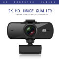 2K Fixed Focus HD Webcam Built-in Microphone High-end Video Call Camera Computer Peripherals Web Camera For PC Laptop Plug And Play. 