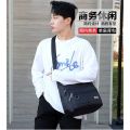 Leisure ] Shoulder Bag Six Large Capacity Zipper Waterproof Oxford Cloth Bag Wear-Resistant Men [ Men's Messenger Bag. 