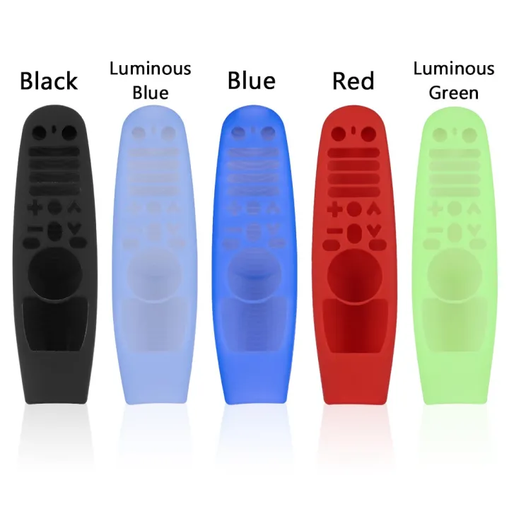 PEARL%20LG%20AN-MR600%20AN-MR650%20AN-MR18BA%20AN-MR19BA%20Universal%20Protective%20Case%20Anti-drop%20Silicone%20Cover%20Remote%20Controller%20Protector%20TV%20Accessories%20Waterproof%20Non-slip%20Shockproof%20Soft%20Shell%20Remote%20Control%20Skin/Multicolor%20-%20Image%204