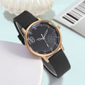 Fashion Women Watch Ladies Silicone Strap Quartz Wristwatch Simple Student Minimalist Sports Watch Girls Watch. 