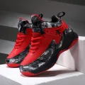 2022 New Boys Brand Basketball Shoes for Kids Sneakers Thick Sole Non-slip Children Sports Shoes Child Boy Basket Trainer Shoes. 