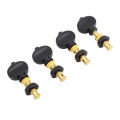 4PCS Ukulele Tuning Peg Metal 4.3cmx2cm Ukulele Tuner Peg Machine Head For P WYD. 