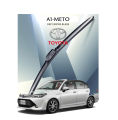 TOYOTA AXIO SILICONE WIPER BLADES, A1-METO SOFT, FRONT PAIR. 
