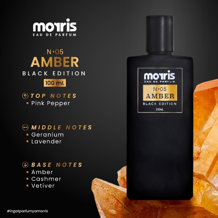 Morris%20AMBER%20No%2005%20Black%20Edition%20Eau%20De%20Parfum%20100%20Ml%20-%20Image%202