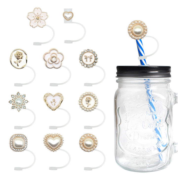 Quasar%20Cup%20Accessory%20Straw%20Cap%203040%20Oz%20Tumbler%20Straw%20Cap%20with%20Faux%20Pearl%20Topper%20Reusable%20Dust-proof%20Lid%20for%20Reliable%20Beverage%20Cover%20Buyer's%20Choice%20Dust-proof%20Straw%20Tips%20Lids%20Protectors%20-%20Image%204