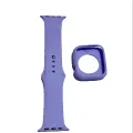 40mm 2 in 1 Soft Silicone Case + Strap for smartwatch. 