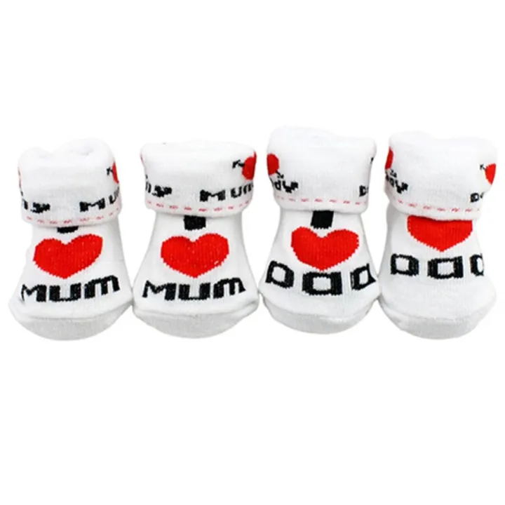 %E3%80%90HOT%E3%80%91%20Cute%20Baby%20Cotton%20Socks%20White%20I%20Love%20Mum/Dad%200-6%20Months%20Newborn%20Infant%20Boys%20Girls%20Leg%20Warmers%20Kids%20Clothing%20-%20Image%202