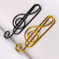 20pcs Creative Metal Musical Symbols Paper Clips Book Accessories. 