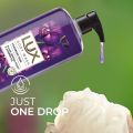Lux Body Wash Fragrant Skin Black Orchid Scent & Juniper Oil SuperSaver XL Pump Bottle with Long Lasting Fragrance, Glycerine, Paraben Free, Extra Foam, 750 ml SAM. 