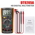DT9205A LCD Digital Multimeter Portable AC DC Volt Voltmeter Ammeter Ohm Voltage Capacitance Resistance Tester Meter. 