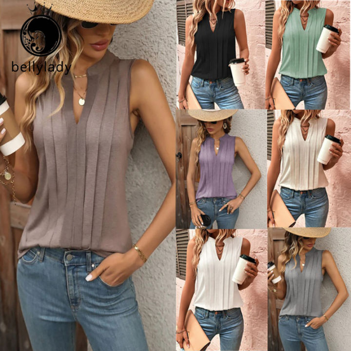 elegant sleeveless tops