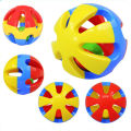 Baby Care 3 in 1 Baby Infant Cute Bear Rattle Bell Sound Toy Toddler Educational Toys Bell ball Safety Soft Training Touch Capability Crawling Guide - 6237. 