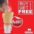 Nilkamal Steam Inhaler (Buy 01 Get 01 Free ). 