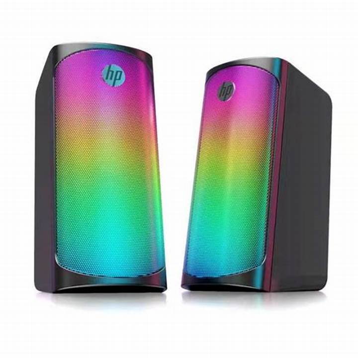HP RGB Gaming speakers