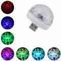 USB Mini Disco Ball Party Lights, Led Small Magic Ball, Sound Control. 