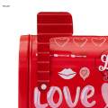 Valentine's Day Mailbox Toy Container for Chocolate Pastry. 