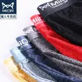 Miiow 3Pcs Cotton Chinese Style Men's  ShortsAcid  Crotch   Shorts L-5XL. 