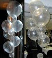 Transparent Large 18" Bobo Balloon Party Decoration. 