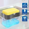 Soap Pump One Press Plastic Sds Sponge Holder Liquid Soap Dispenser. 