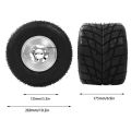 Heavy Duty Wheel Tire Wheel Tire Wear Resistant Reliable High Strength Versatile Easy Installation for ATVs UTVs. 