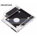 Add 2nd SATA 2.5" Hard Disk Drive HDD SSD Caddy Adapter for Lenovo IdeaPad Z50-70 B50-70. 