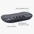 Mini Wireless Keyboard Air Mouse English Keyboard with Touchpad Handheld for Android TV BOX PC Wireless Keyboard. 