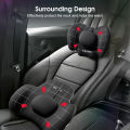 Geepact Car Headrest Waist Pillow Car Seat Memory Cotton Head Waist Support Seat Driver's Seat Backrest Adjustable Neck Protection Headrest Car Pillow Cervical Pillow For Outdoor Car Travel. 