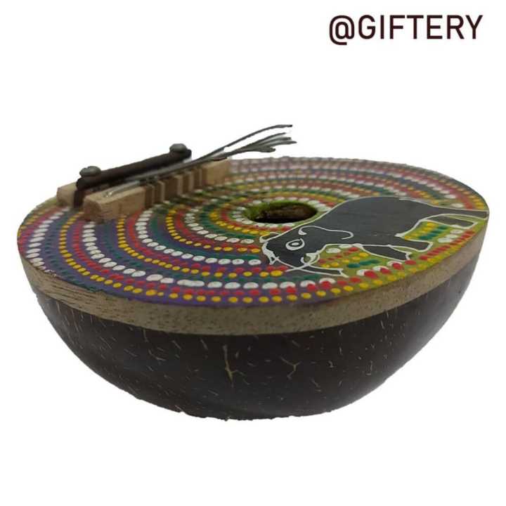 Portable%20Mini%20Kalimba%20Colored%20Random%20Pattern%20Drawing%20Coconut%20Shell%207%20Key%20Thumb%20Piano%20Mbira%20Natural%20Key%20Board%20Instrument%20-%20Image%203