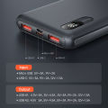 Power Bank 10000mAh Ultra Slim 22.5W Super Fast Charging PD Digital Display. Mcdodo MC-6041.  Durable Dual USB Output+ Type-C & Micro/USB C  Input. 