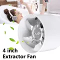 4inch Silent Bathroom Kitchen Inline Wall Mounted Ventilation Extractor Fan. 