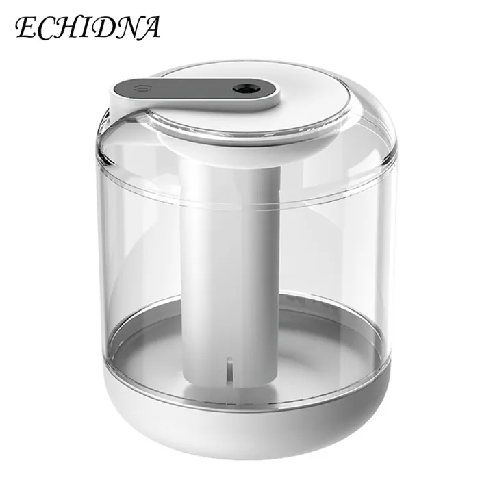 Household Mini Humidifier Visible Water Tank Mute Long-lasting Fine Mist Night Light Desktop Humidifier for Home