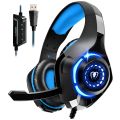 New models on sale GM-110 Gaming Headset - Beexcellent - RGB Lightning - PRO Gaming Headset - With Mic - PC/Surround Sound Over-Ear Gaming Headphones with Noise Cancelling Mic - Volume Control for Smart Phone, Laptops,Mac, iPad. 