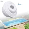 Directional Flow Eyeball Inlet jet portable pool Return Fittings Directional Flow Inlet Fitting, pooling jet Nozzles Outdoor Pool Accessories. 