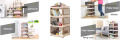 Organizer Shelf/Shelving Unit Kitchen Plastic Rack Cart Home Floor-to-Ceiling Multi-Layer Vegetable Basket Bathroom Rack Multi-Functional Storage Rack Multipurpose Shelf Shelves. 