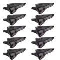 10pcs Car Roof Diffuser Shark Fin Spoiler Roof Wing Air Vortex Generator Sticker. 