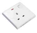 kevilton 13 Amp Socket Outlet with Neon Life Time Warranty. 